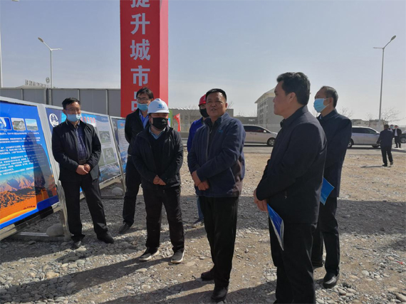 嘉峪關市委書記李忠科調研“一館兩中心”項目